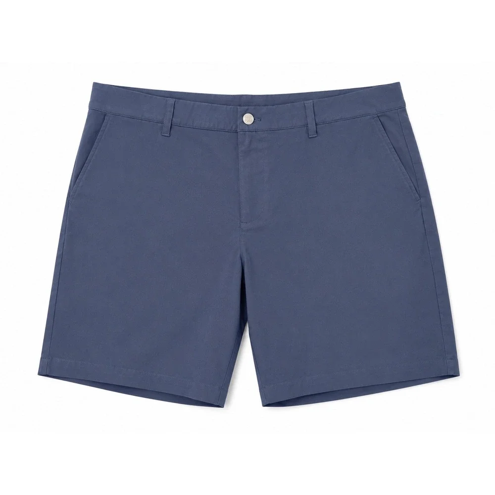Adidas Primegreen Men's Golf Shorts‎ Blue Stretch Performance Flat Front Size 38